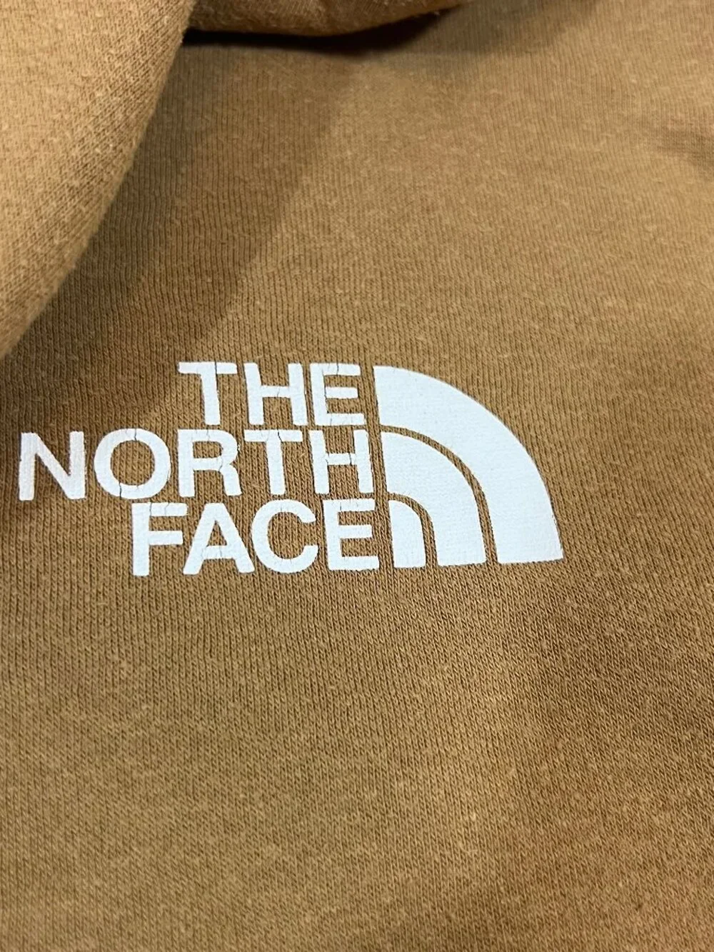 The North Face Full Zip Fleece Hoodie Gold / Mustard Yellow | XXL